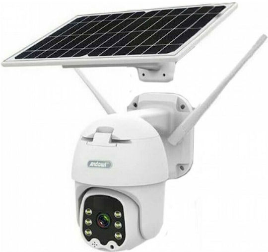 Andowl Q-S850 IP Κάμερα Παρακολούθησης Wi-Fi/4G 4K Αδιάβροχη με Αμφίδρομη Επικοινωνία και Φακό 3.6mm