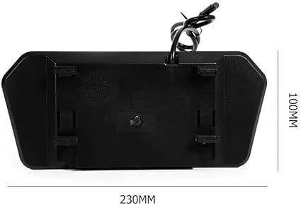 Οθόνη αφής καθρέφτη αυτοκινήτου 7 ιντσών με  Bluetooth MP5 HD