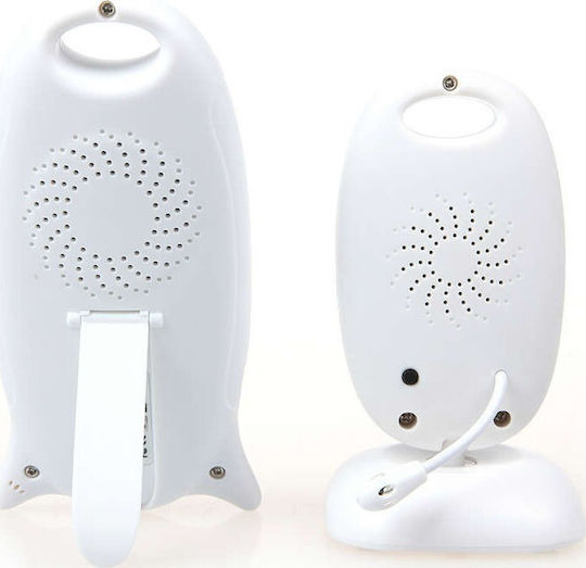 Ασύρματη Ενδοεπικοινωνία Μωρού Audiolink με Κάμερα & Οθόνη 2" με Αμφίδρομη Επικοινωνία & Νανουρίσματα