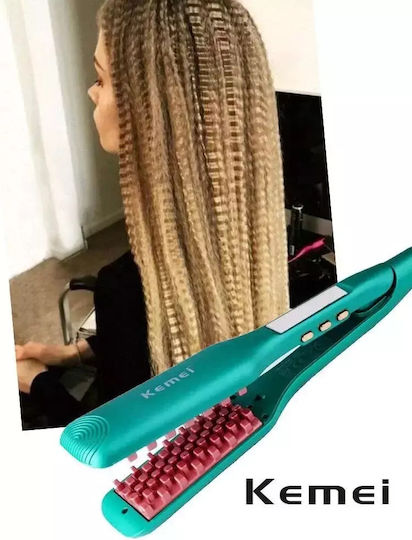 Kemei KM-1228 Τοστιέρα με Κεραμικές Πλάκες 55W