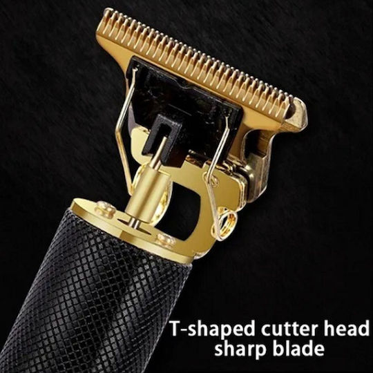 Kemei Επαναφορτιζόμενη Κουρευτική Μηχανή Μαύρη KM-1931D