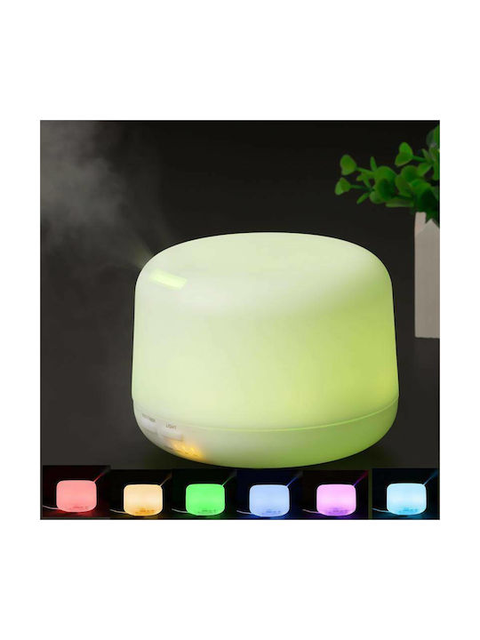 Led Συσκευή Αρωματοθεραπείας Υπερήχων Benice A770 με Χρονοδιακόπτη Λευκή 300ml