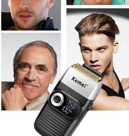 Kemei KM-2026 Ξυριστική Μηχανή Προσώπου Επαναφορτιζόμενη
