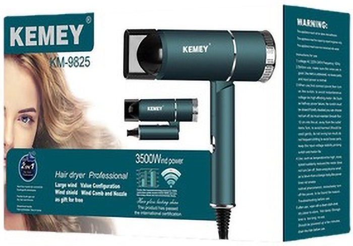 Kemei Πιστολάκι Μαλλιών BS-00632