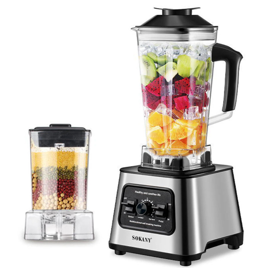 Sokany SK-999 Μπλέντερ 2.5lt Ασημί