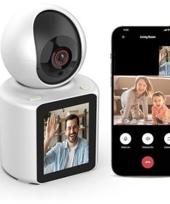 Ασύρματη Κάμερα 1080p 4K Wi-Fi υπέρυθρη νυχτερινή όραση, ανίχνευση κίνησης, αμφίδρομη επικοινωνία HL18668-199