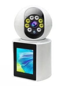 Ασύρματη κάμερα οικιακής ασφάλειας με δυνατότητα βιντεοκλήσης και οθόνη 2.8″ HL18668-200